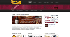 Desktop Screenshot of catarbebidas.com.ar