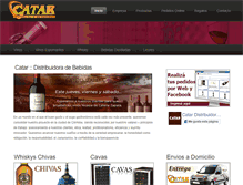 Tablet Screenshot of catarbebidas.com.ar
